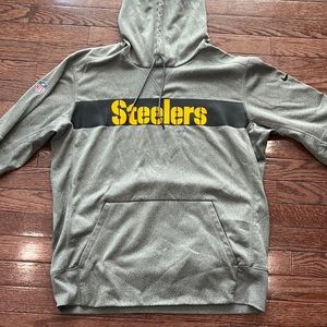 Nike on field Steelers Hoodie